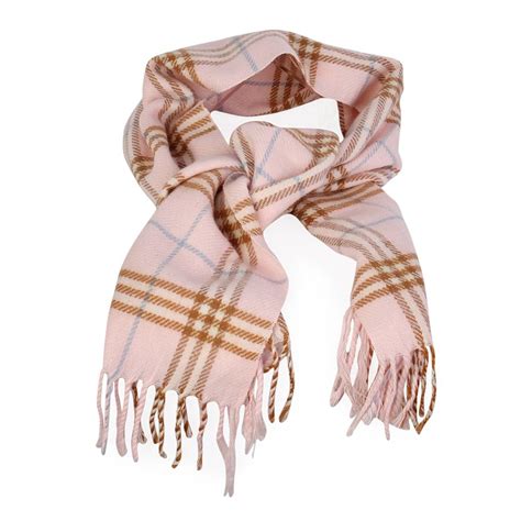 burberry scarf pink natural fade|burberry pink plaid cashmere scarf.